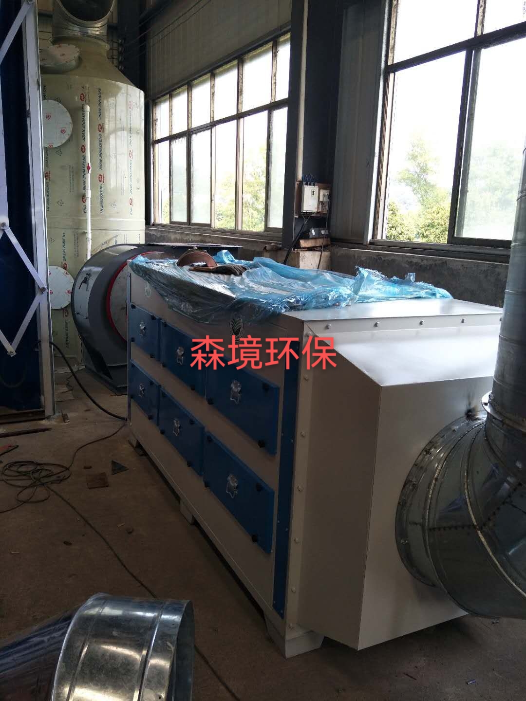 汽車(chē)維修車(chē)間噴漆廢氣處理